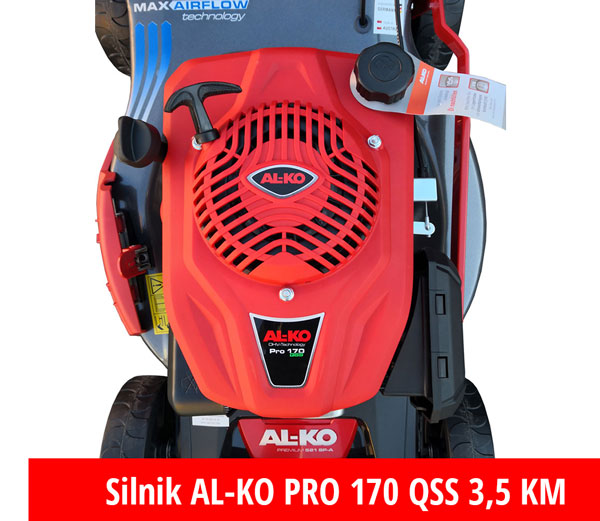 Mocny silnik kosiarki Briggs&Stratton